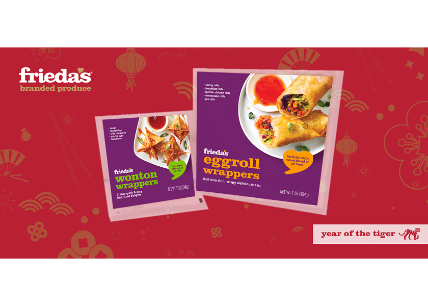 Frieda’s offers wonton and eggroll wrappers for Lunar New Year The Packer